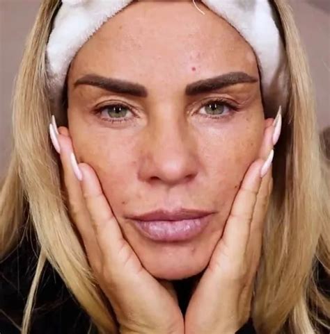 katie price no makeup|More.